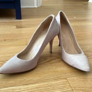 Club Monaco Blush Pink Pointed-Toe Stiletto Heels